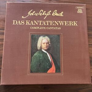J.S. Bach Das Kantatenwerk Complete Cantatas Vol 4 LP Box Set 1972 Telefunken